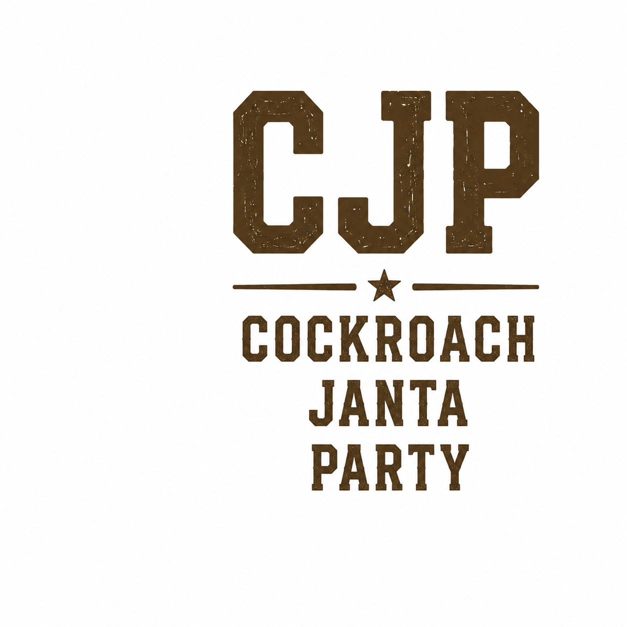 Cockroach Janta Party Classic Tee — White